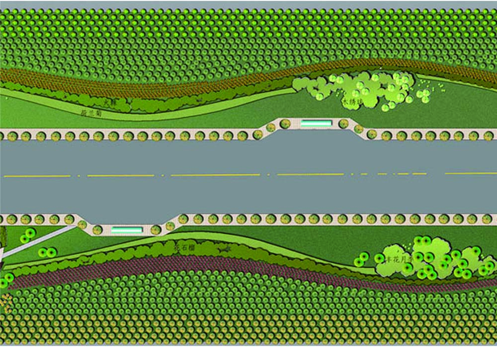 雙嶺路道路設(shè)計